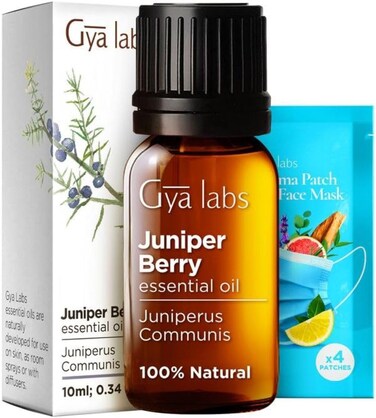 Gya Labs Juniper Berry Essential Oil for Diffuser  Natural Juniper Essential Oil for Skin  Candle Making  Juniper Berry Oil is Fresh Woodsy  Fruity Scent  100 Natural 034 fl oz