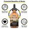 MAX Absorption Biotin Liquid Drops 10000mcg of Biotin Per Serving 60 Serving No Artificial Preservatives Vegan Friendly Supports Healthy Hair Growth Strong Nails and Glowing Skin Made in USA