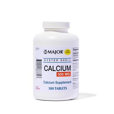 Major Oyster Shell Calcium 500 mg  Daily Calcium Supplement  300 Tablets