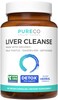 Organic Liver Cleanse Detox  Repair Vegan NonGMO Milk Thistle Extract 80 Silymarin Dandelion Root Artichoke Leaf Yellow Dock  Liver Health Support Supplement  60 Capsules No Pills