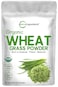 Micro Ingredients Sustainably US Grown Organic Wheat Grass Powder 100 WholeLeaf 16 Ounce Rich in Immune Vitamins Fibers and Minerals Support Digestion Function Vegan Friendly