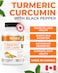 Renew ActivesTurmeric Curcumin  Black Pepper  Digestive Aid Promotes Liver Health  Wound Care  Health  Wellness Boost  120 Capsules