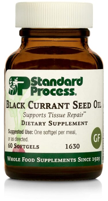 Standard Process Black Currant Seed Oil  Immune Support Blood Flow Support and Tissue Repair Support with Whole Food Blend of Black Currant Seed Oil and GammaLinoleic Acid  60 Softgels