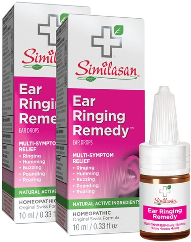 SimilasanEar Ringing Remedy Drops 033 Ounce 2 Count