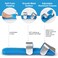 Trigger Finger Splint Brace for Thumb Index Middle Ring Pinky Metal Foam Broken Dislocated Finger Stabilizer Aluminum Bendable Curved Mallet Wrap for Arthritis Pain Tendon Injury Immobilizer Knuckle