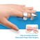 Trigger Finger Splint Brace for Thumb Index Middle Ring Pinky Metal Foam Broken Dislocated Finger Stabilizer Aluminum Bendable Curved Mallet Wrap for Arthritis Pain Tendon Injury Immobilizer Knuckle