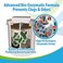Septic Tank Treatment Packets  Enzyme Rapid Action Breaks Down Grease Paper Organic Solids  Controls Drain  Septic Odors  Eco Safe Sewage Backup Prevention Pack of 6