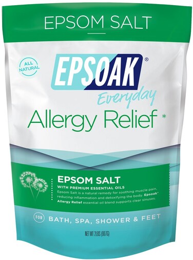 Epsoak Epsom Salt  2 lbs Allergy Relief Bath Salts