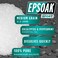 EpsoakSport Epsom Salt for Athletes  5 lbs Energizing Therapeutic soak with Eucalyptus and Peppermint Essential Oils