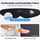LCdolida Sleep Headphones White Noise Bluetooth Sleep Mask 3D Wireless Timing Eye Mask for Sleeping Sleep Mask with Bluetooth Headphones for Side Sleepers Travel Yoga Cool Gadgets for Men Women