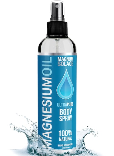 Magnesium Oil Spray  100 Natural Magnesium Spray  Made with Dead Sea Salt Stronger than Magnesium Lotion and Magnesium Cream