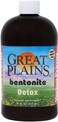 Yerba Prima Bentonite Detox Pint 16 Ounce  Liquid Clay Supplement  Food Grade  Natural Internal Cleanse
