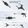 Reacher Grabber Tool Heavy Duty Gisung 34 Inch Foldable Grabbers for Elderly with Upgrade Rotating AntiSlip Jaw  Strong Magnetic Tip Sturdy Reaching Assist Tool for Trash Pickup Arm Extension