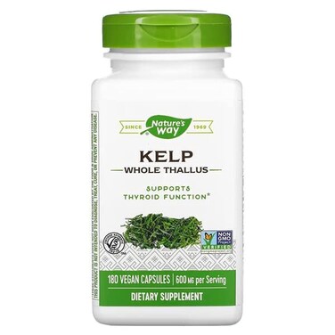 Natures Way Kelp 180 Capsules Pack of 2