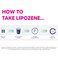 Lipozene  Weight Loss Supplement Diet Pills  Appetite Suppressant and Control  Two Bottles 60 Capsules Total