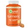 Qunol Turmeric Gummies Gummy with 500mg Turmeric Curcumin Joint Support Supplement Ultra High Absorption Tumeric Curcumin Vegan Gluten Free 90 Count