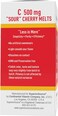 Superior SourceVitamin C 500 mg MicroLignual Tablets  Buffered VIT C Sour Cherry Melts  Immune System Booster Energy Vitamins  90 Count