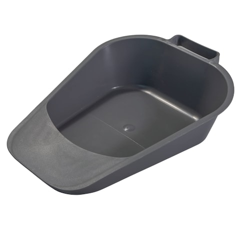 Fracture Bedpan  Portable Easy Clean Plastic Bed Pan  Female Urinal with Builtin Handle for Easier Placement and Removal and SpillFree Guard for BedBoundBedridden Patient for Women and Men 1