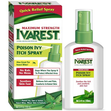 Ivarest Poison Ivy Itch Spray Poison Ivy Spray Poison Ivy Treatment Poison Ivy Relief Product Poison Oak Relief Poison Sumac Relief 34 Fl Ounces