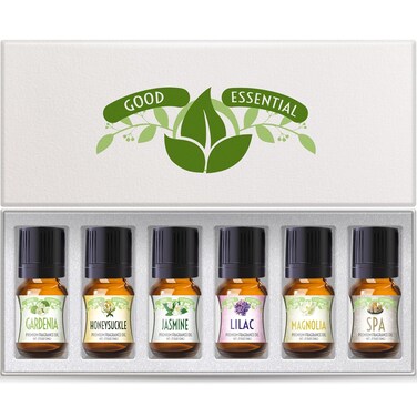 Good Essential Oil Set  Gardenia Honeysuckle Jasmine Lilac Magnolia Spa Oil  Candles Soaps Perfume Diffuser Home Care Aromatherapy 6Pack  Floral Oils for Diffuser  Aromatherapy Oils