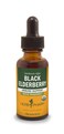 Herb Pharm Certified Organic Black Elderberry Liquid Extract for Immune System Support Organic Cane Alcohol 1 Oz