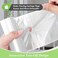 26 Gallon 80 Counts Strong Trash Bags Garbage Bags by Teivio Bathroom Trash Can Bin Liners Small Plastic Bags for Home Office Kitchenfit 10 Liter 2253 Gal Clear