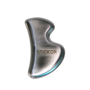 STICKON Stainless Steel Gua Sha Scraping Massage Tool IASTM Tools Great Soft Tissue Mobilization Tool B Shape