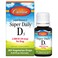 CarlsonSuper Daily D3 Vitamin D Drops 2000 IU per Drop 1Year Supply Vitamin D3 Liquid Heart  Immune Health Vegetarian Liquid Vitamin D Drops Unflavored 365 Drops
