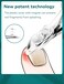 MRGREENNail Clippers for Thick  Ingrown Toenails Heavy Duty Professional paronychia Tools with Ingrown Nail FileStainless Steel Toe nail Clipper with Rubber Handle for Men Women Elderly