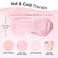 Eye Wrinkle Pads and Patches  Cooling Eye Mask for Puffiness  Ice Face Mask  Gel Eye Mask  Ice Mask to Reduce Wrinkles Dark Circles Eye Bags Migraines  Hot  Cold Eye Mask by Grace and Stella