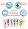 Adhesive Eye Patches for Kids with Lazy Eye 303 Bonus Patches Bandages for Amblyopia 6 Fun Girls Designs 1 Stickers Incentive Poster Regular Size