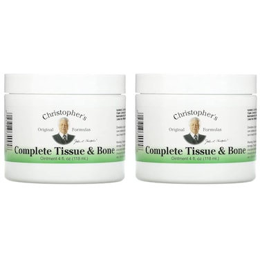 Christopher S Original Formulas Complete Tissue Bone Ointment 4 Fluid Ounce Pack of 2