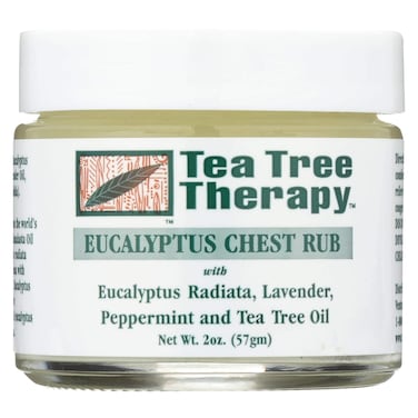 Tea Tree TherapyEucalyptus Chest Rub Eucalyptus Australiana Lavender Peppermint and Tea Tree Oil  2 oz
