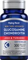Piping RockGlucosamine Chondroitin MSM  300 Tablets  Plus Turmeric  Mini Tabs  NonGMO Gluten Free Supplement