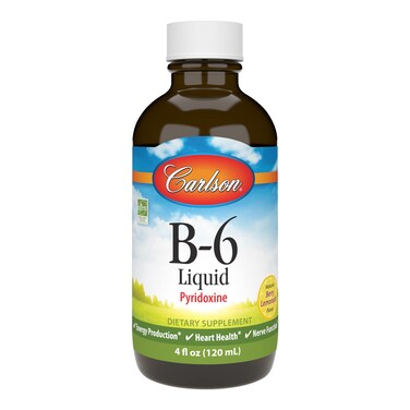 CarlsonLabs Vitamin B6 Liquid 4 oz