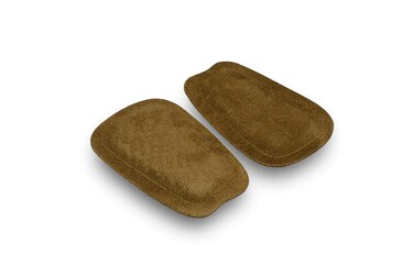 pedag Supra  German Handmade Shoe Tongue Pads  Soft Suede Leather and Memory Foam Shoe Padding  Solves Loose Shoes Problem  1 Pair LargeXLarge Size
