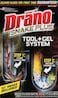 Drano Gel Drain Clog Remover and Cleaner 16oz and Snake Plus Tool 23 inches Unclogs tough blockages Commercial Line