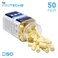 Flents Foam Ear Plugs 50 Pair for Sleeping Snoring Loud Noise Traveling Concerts Construction  Studying Contour to Ears NRR 29 Beige