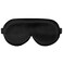 Alaska Bear Sleep Mask Silk Eye Cover with Contoured Padding for PressureFree Comfort Washable Sleeping Eyeshade Black