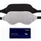 Sleep MaskEye Mask for Sleeping Sleeping Mask Blocking Out Light Perfectly for Women and Men Soft and Comfortable Blindfold for Travelling with Pouch BlackGray