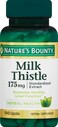Natures Bounty Milk Thistle Herbal Health Supplement Supports Liver Health 175mg 100 Softgels