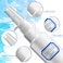 6 Pcs Nasal Spray Bottle Small Premium Empty Nose Spray Bottle Refillable Fine Mist Sprayers Atomizers with Funnels and Labels
