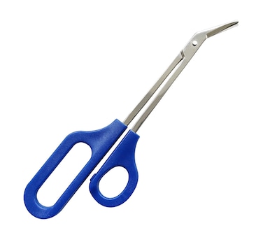 8 Inch Long Handle Toenail Scissors for Thick Nails  Easy Reach Long Handled Toe Nail Clippers for Seniors Women Men