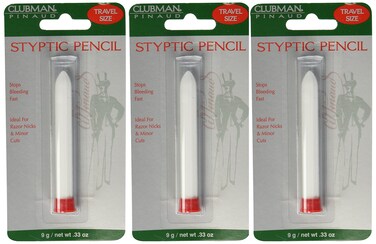 Clubman Pinaud Styptic Pencil Travel Size 33 oz Pack of 3