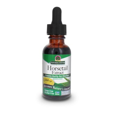 Natures Answer AlcoholFree Horsetail Herb Extract Supplement 1Fluid Ounce  Hair Skin  Nails Support  Promotes Urinary Tract Health  Strengthen Joints