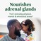 MegaFood Adrenal Strength  Sensoril Ashwagandha Vitamin C fermented Magnesium Glycinate Rhodiola Rosea Reishi Mushroom  Food Blend  Supports a Normal Stress Response  90 Tabs 45 Servings