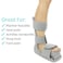 Vive Plantar Fasciitis Night Splint Plus Trigger Point Stretch Wedges  Soft Leg Brace Support Orthopedic Sleeping Immobilizer Stretch Boot Medium Mens 558 Womens 795