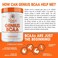 Genius BCAA Energy Powder Orange  Nootropic Amino Acids  Muscle Recovery  Natural Vegan BCAAs Workout Supplement for Women  Men Pre Intra  Post Workout  No Artificial Sweeteners