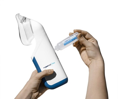 mypurmistUltrapure Sterile Water for Personal Steam Inhalers  Cleanest Water Vapor Free from allergens irritants and pollutants  Double Distilled  UltraFiltered  20 RefillsUp to 100 Sessions