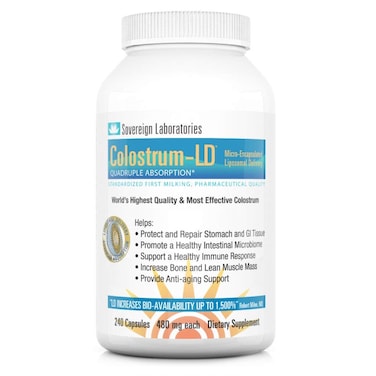 ColostrumLD Colostrum Capsules  240 Capsules  Liposomal Delivery